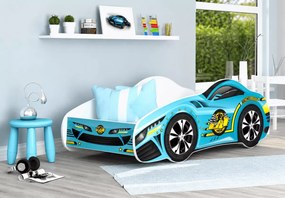 Łóżko dziecięce Spidi auto 70x140 – łóżko rajdówka dla chłopca lub dziewczynki