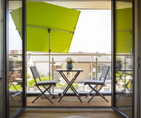 Doppler ACTIVE Osłona balkonowa zielona