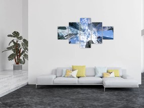 Obraz drapaczy chmur (125x70 cm)