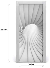 Naklejka samoprzylepna na drzwi Abstrakcja tunel