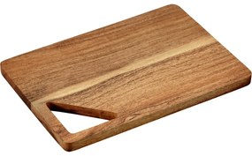 Kesper 29140 Deska do krojenia i serwowania zdrewna akacjowego 28 x 19 x 1,7 cm, S
