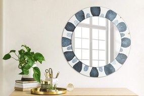 Lustro dekoracyjne okrągłe Mandala księżycowa