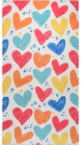 Dywan dziecięcy odpowiedni do prania 80x120 cm Hearts of Love – Vitaus