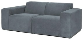 Szara sztruksowa sofa 202 cm Sting – Scandic