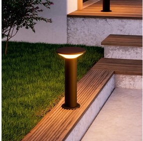 Eglo 901841 - Lampa zewnętrzna LED RIGOSA LED/10W/230V 35 cm IP44 czarna