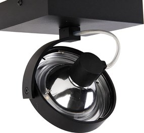 Designerski reflektor czarny regulowany - Go