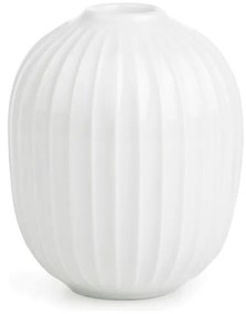 Biały porcelanowy świecznik Kähler Design Hammershoi, wys. 10 cm