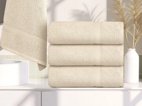 Ręcznik CLARYSSE ELEGANCE 60x110 cm kremowy, 100% bawełna