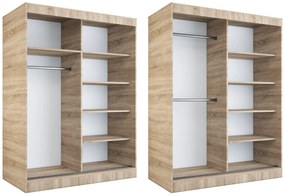 Korpus szafy MODUO COMFORT 150 dąb sonoma MKPOL