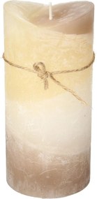 Świeca Dorotea 15cm cappuccino