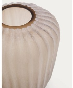 Beżowy szklany wazon (wysokość 27 cm) Lumia – Kave Home