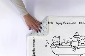 Dywanik łazienkowy antypoślizgowy Dywanik łazienkowy antypoślizgowy Kotki Wanna Kąpiel