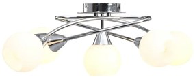 Lampa sufitowa ceramiczna z okrągłymi kloszami - EX215-Meliva