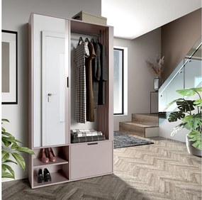 MINIO go for it, Garderoba MELO UNI w kolorze kaszmir z siedziskiem