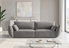 Sofa 2 Cookie tapicerowana Manila 16 ciemnoszara 208 cm