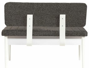 Ławka Vina Anthracite and White