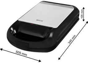 ECG S 4310 QUATTRE Opiekacz do kanapek