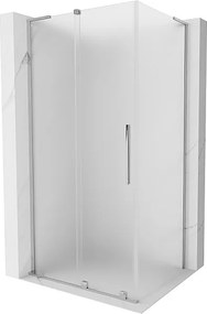 Mexen Velar L kabina prysznicowa rozsuwana 100 x 120 cm, szron, chrom - 871-100-120-33-01
