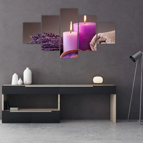 Obraz rzeczy spa (125x70 cm)
