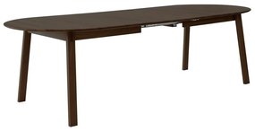 Rozkładany stół z dodatkowym blatem z litego drewna dębowego 100x220 cm Amalfi – Hammel Furniture