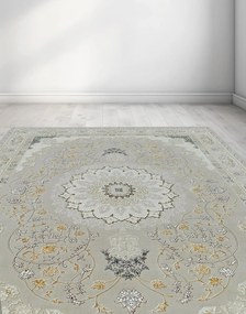 Dywan klasyczny Gold beżowo-złoty 160 cm x 220 cm