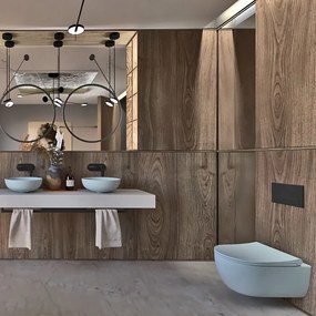 Przycisk spłukujący czarny IPPO