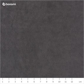 Ciemnoszary aksamitny rozkładany narożnik (lewostronny) Sweet Harmony – Miuform