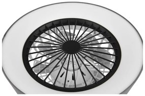Szara lampa sufitowa LED Farsund – Trio