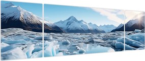 Obraz - Formacje lodowcowe (170x50 cm)