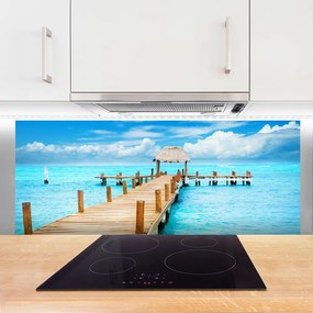 Panel nad blat kuchenny Most Wiszący nad Falami