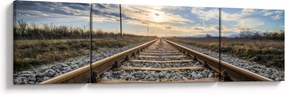 Obraz - Tory (170x50 cm)