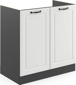 Szafka pod zlew biały domek wiejski 80x46x81.6 r-line