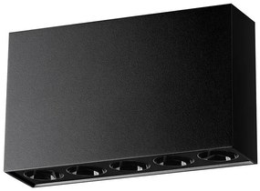 Czarny nowoczesny plafon spot sufitowy - 3X A407 A3-W71