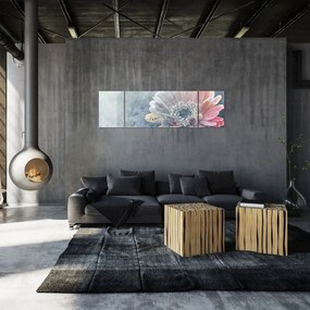 Obraz - Zimowy kwiat (170x50 cm)
