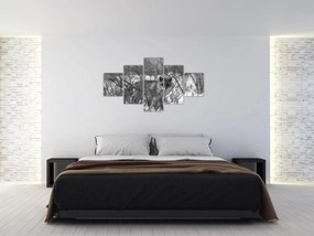 Obraz - Lis w zimie (125x70 cm)