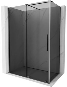 Mexen Velar kabina prysznicowa rozsuwana 130 x 70 cm, grafit, gun gray szczotkowany - 871-130-070-41-66