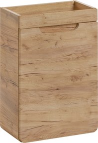Wąska szafka podumywalkowa 40 cm, Aruba 826 FSC, dąb craft złoty