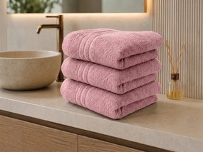 Ręcznik kąpielowy CLASSIC COLOR 70 x 140 cm różowobeżowy, 100% bawełna