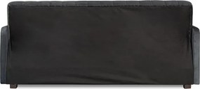 Sofa z Funkcją Spania PORTO Wersalka Rozkładana Dwuosobowa Szara Nowoczesna do Salonu