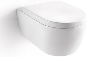 Miska WC wisząca NT2019Deska wolnoopadająca Soft-Close - Biały połysk
