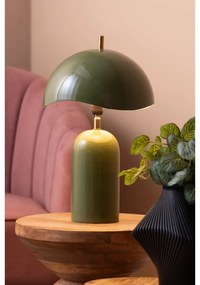 Ciemnozielona lampa stołowa (wysokość 41 cm) Querido – Leitmotiv
