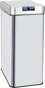 Automatyczny Kosz na Śmieci Inox SILVERLAKE srebrny 60L