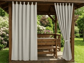 Zasłona ogrodowa GARDIO ELEGANT wodoodporna 150x220, beżowa