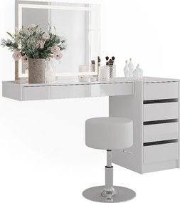 Stół do toalety biały 100x40.1x12 sherry