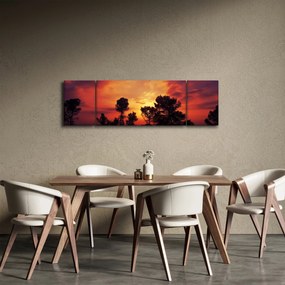 Obraz zachodu słońca (170x50 cm)