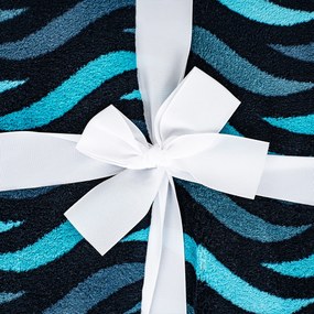 4Home Koc z barankiem Blue Wave, 150 x 200 cm