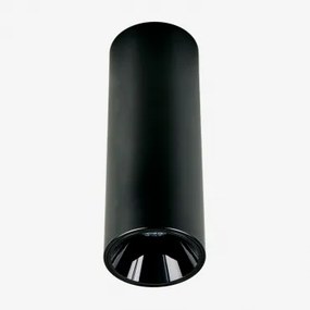 Aplikacja Sufitowa Led Powierzchniowa, Okrągła Ø5,7 Cm, Aluminiowa Luisiana Biała Ciepła 2700 K & Czarna & 8 W & 23º - Sklum