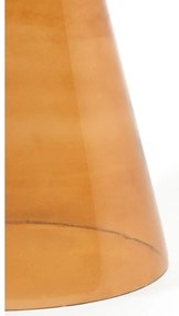 Szklany okrągły stolik ø 37 cm Dakwa – Light &amp; Living