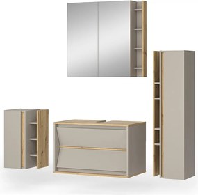 Zestaw mebli łazienkowych kaszmir 80x45x50 edelin