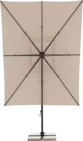 Doppler ALU XL ULTRA 4x3 m - wahadłowy parasol ogrodowy z bocznym masztem